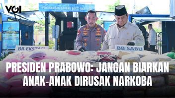 Prabowo Subianto : La destruction de 214 tonnes de drogues