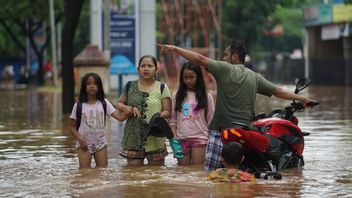 كالي لامونغ فيضانات ، عشرات القرى في فيضان جريسيك ، مات شخص