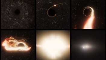 Astronom Temukan 'Monster' Lubang Hitam Pemakan Bintang yang Bersembunyi 