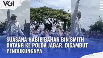 VIDEO: Suasana Habib Bahar bin Smith datang Ke Polda Jabar, Disambut Pendukungnya