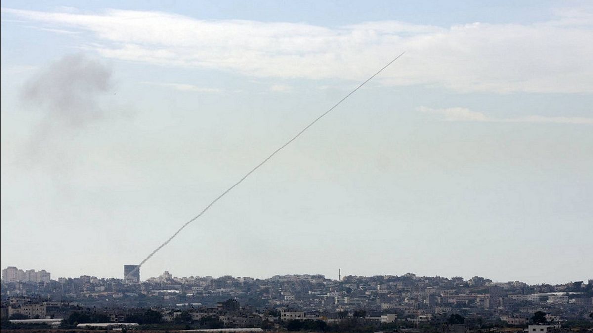 Balas Serangan Israel di Jenin, Militan Gaza Palestina Luncurkan Roket