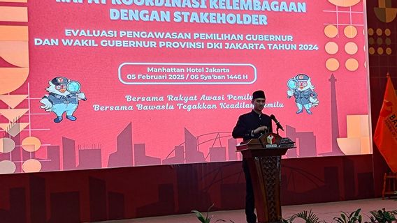 rame : les élections de Jakarta de 2024 à succès, le président de Bawaslu : ne vous attendez pas en 2029, nécessitez un approvisionnement continu aux électeurs