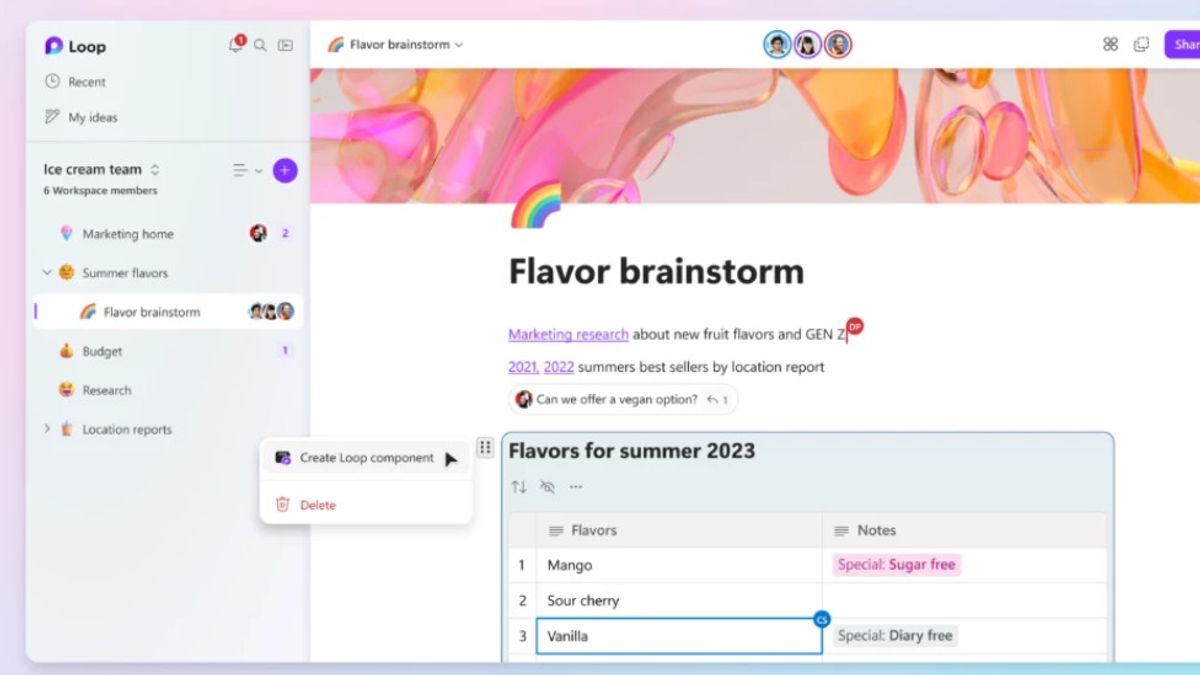 Pratinjau Publik Microsoft Loop Akhirnya Hadir, Mudahkan Pengguna Kelola Proyek Bersamaan