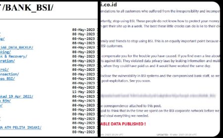 Geng Ransomware LockBit Akhirnya Sebar 1,5 TB Data Nasabah dan Karyawan BSI ke Web Gelap