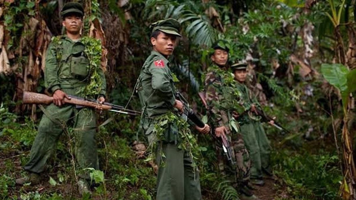 11 Jam Bertempur, Etnis Bersenjata KIA Rebut Markas Strategis Militer Myanmar di Perbatasan China 