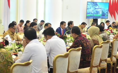 Suara Meninggi di Hadapan Menterinya, Jokowi Bicara soal Reshuffle