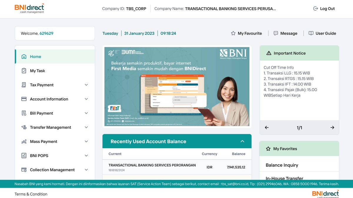 BNI Luncurkan Platform Pengelola Keuangan untuk UMKM