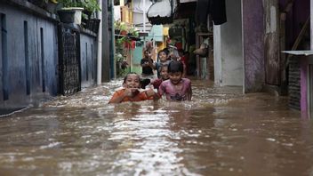 洪水に見舞われたジャカルタ、アニスは他の地域と比較します:5日間で後退しない都市を見ないことがよくありますか?
