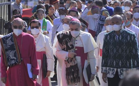 Gubernur Viktor Akui Gereja Katolik Mampu Berkolaborasi Bantu Pembangunan di NTT