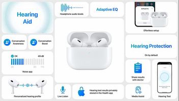 جاكرتا - أطلقت شركة آبل ميزة أدوات مساعدة السمع في AirPods Pro ، وهي أسهم شركة أدوات مساعدة السمع Anjlok