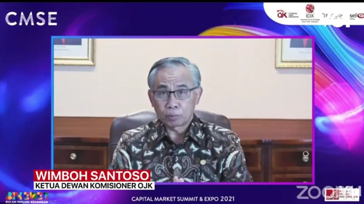 VIDEO: OJK Boss Wimboh Santoso's Complaint About The Pandemic Heavy Test For Capital Market