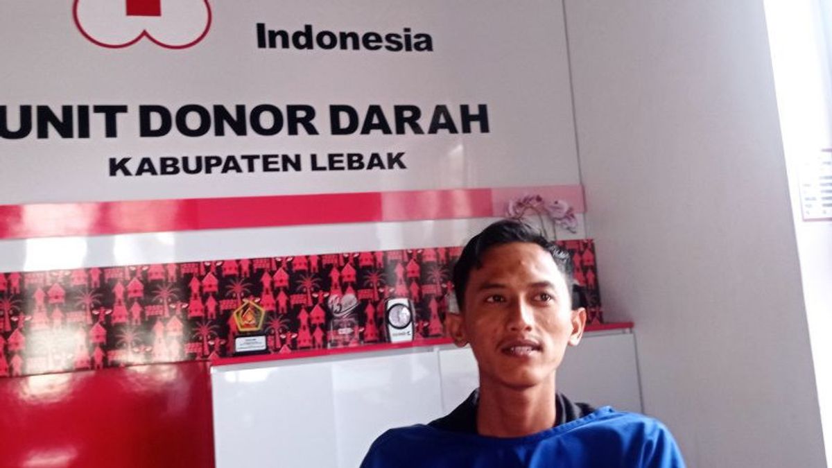 Pendonor Berkurang Saat Bulan Ramadan, Stok Darah di Lebak Banten Makin Menipis 
