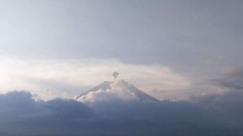 Mount Semeru Erupts Again With A Eruption Of 700 Meters High