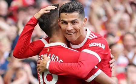 Setelah 12 Tahun 124 Hari, Ronaldo Kembali Cetak Gol untuk MU