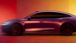 MG Goda Pasar dengan Bocoran Sedan Listrik Berdesain Coupe
