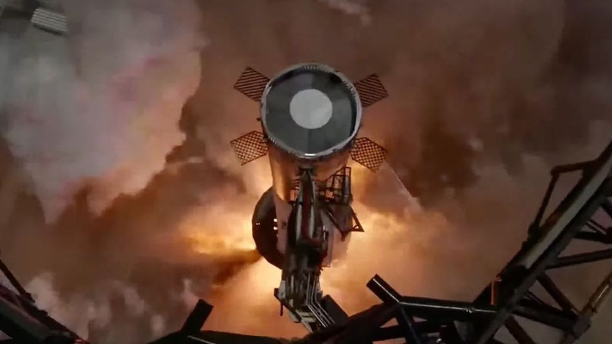 SpaceX在助推器9上的静态火灾试验成功,快递机亮点完美!