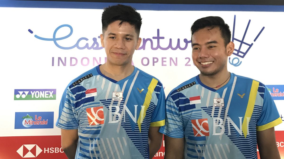 After Confirming Himself To The Quarter-Finals Of The Indonesia Open 2022, Pramudya/Yeremia Ask The Audience To Support Foreign Badminton Players