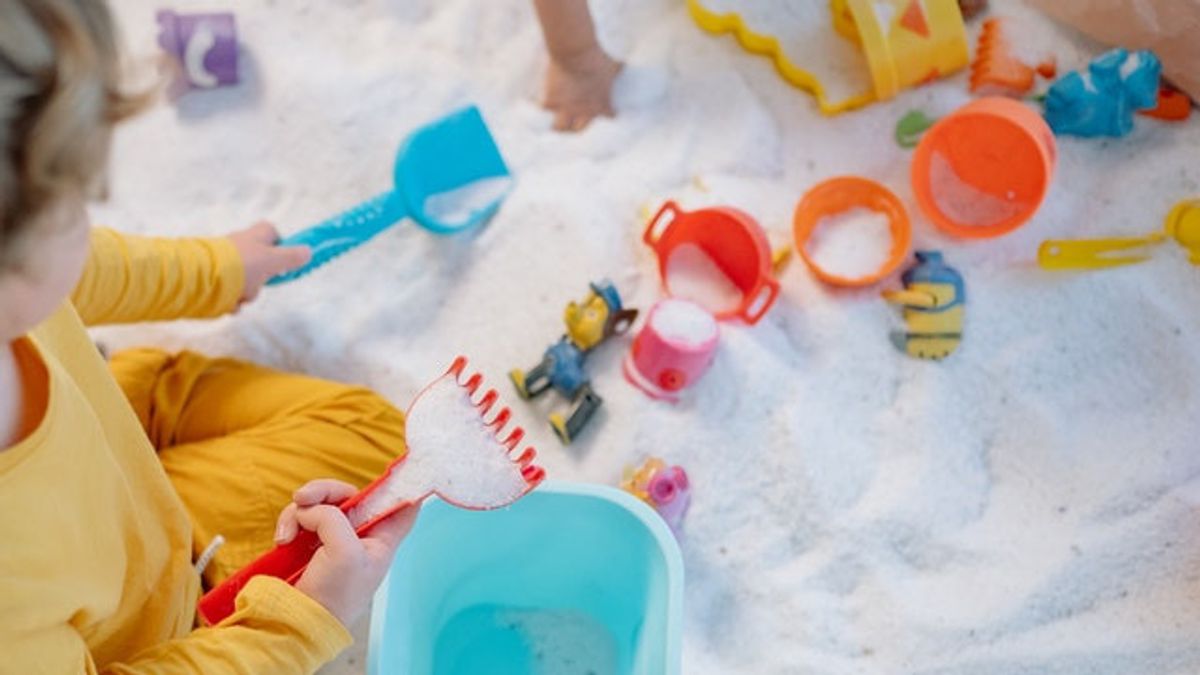 Not Always Bad, Letting Children Play In The Sand Has A Number Of Benefits