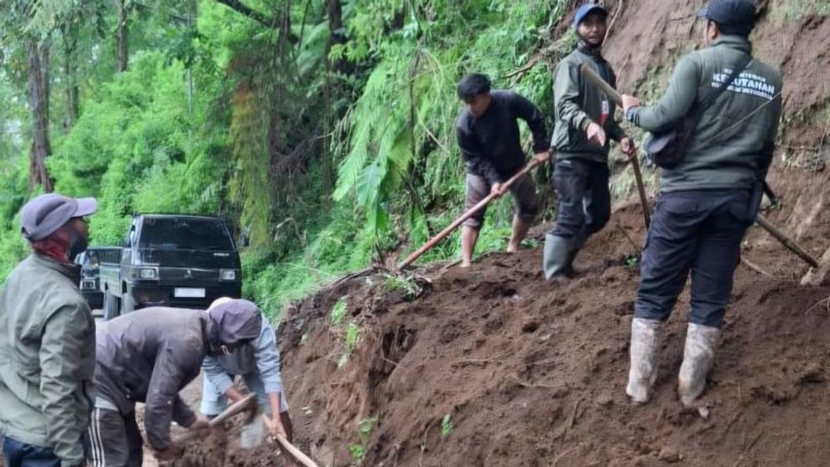 ब्रोमो तक पहुंचने वाले मार्ग पर भूस्खलन, बीपीबीडी मलंग: हम अभी भी इसे संभाल रहे हैं
