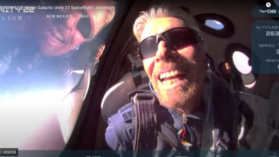 Le Succès D’Unity 22 Dans L’espace: Richard Branson: L’expérience Complète D’une Vie!