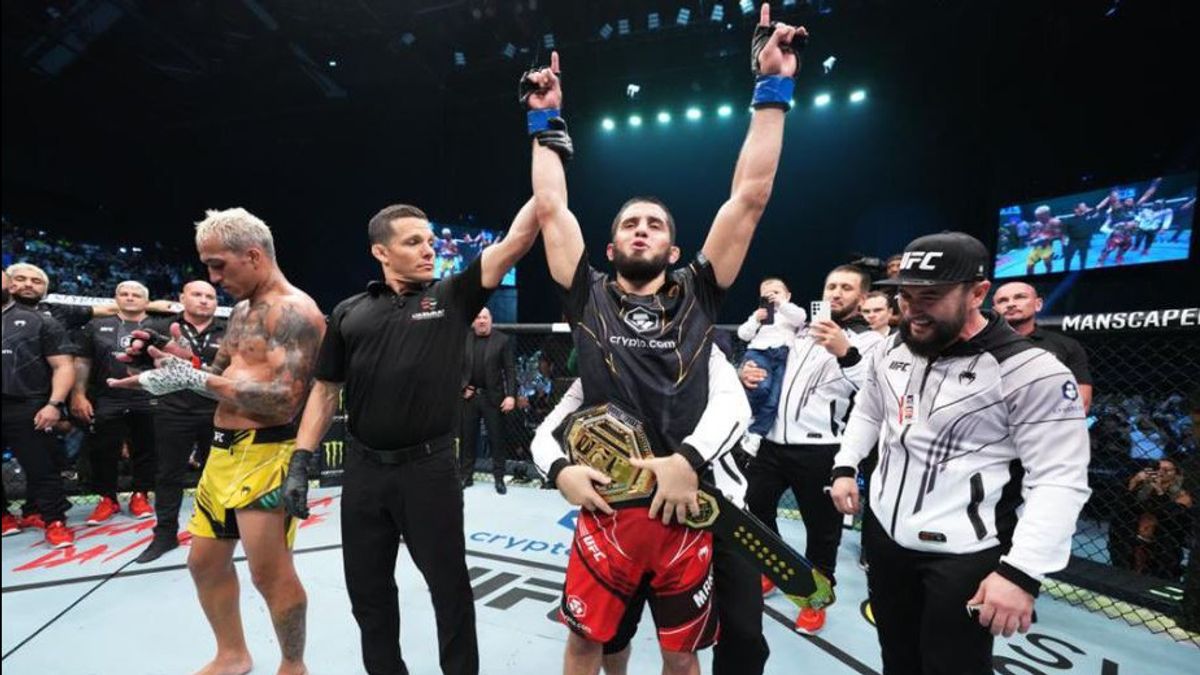 Becoming UFC Lightweight Champion, Islam Makhachev: Alhamdulillah, This Is For Khabib And His Father