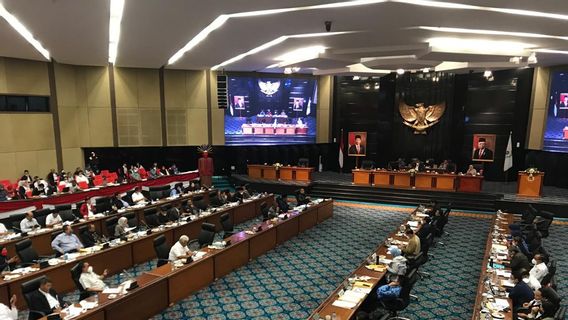 DKI DPRD Requests TGUPP Budget Of IDR 19.8 Billion In 2022 To Be Zeroed