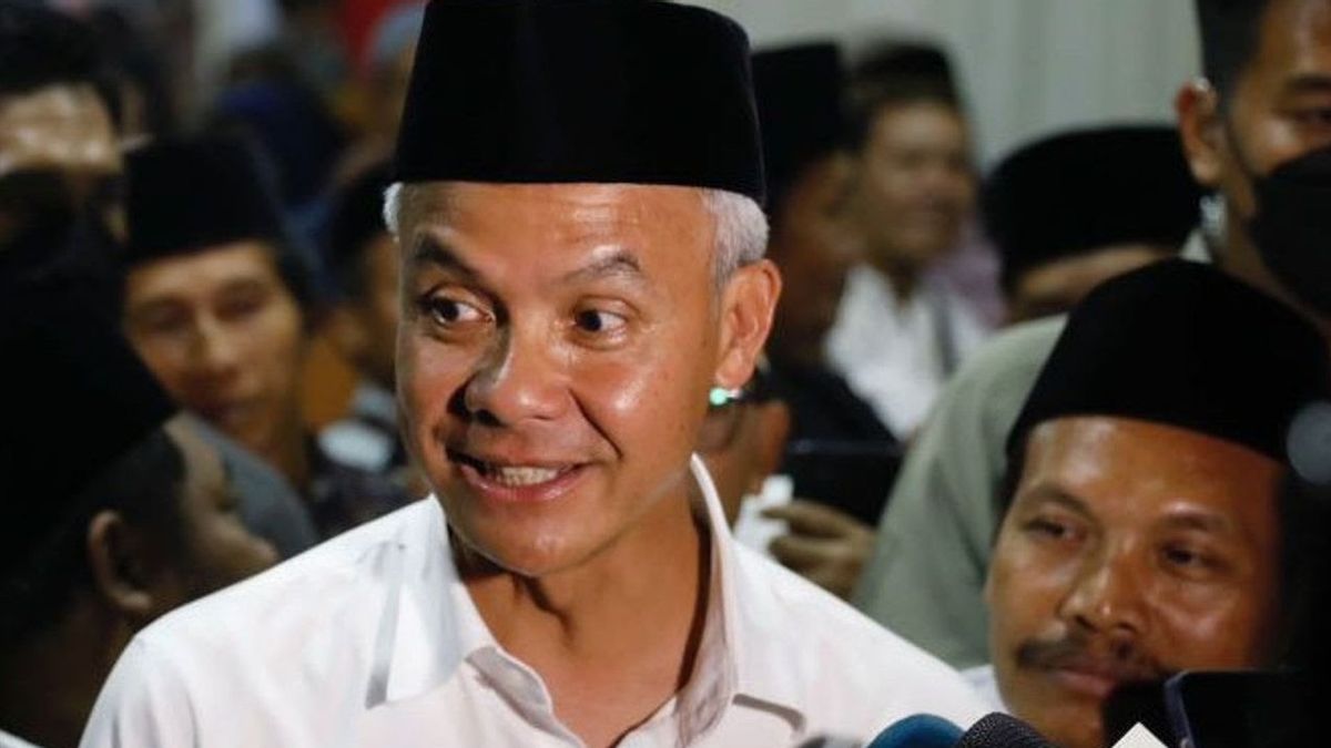 A propos de la question de l’association Anies-Imin si l’élection présidentielle était à deux tournées, Ganjar : Patience