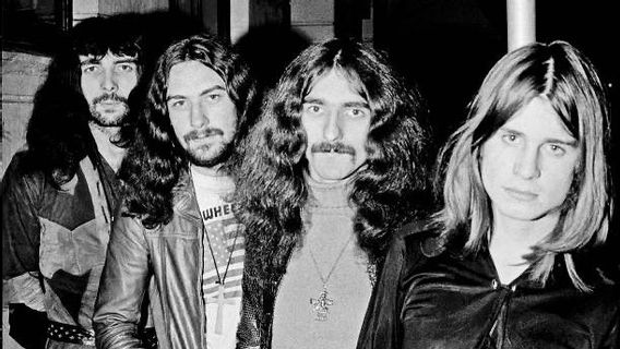 ques images d'apparition de Black Sabbath en 1976