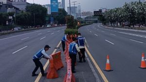 Demo Depan Gedung DPR, Tol Dalam Kota Ditutup Total 