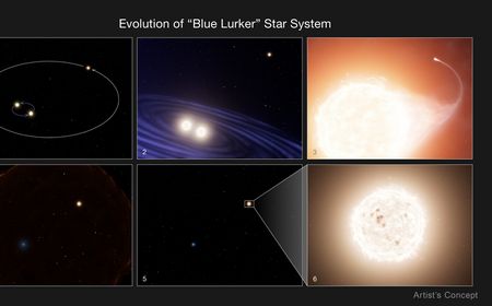 Teleskop Hubble Temukan Bintang Langka di Antariksa