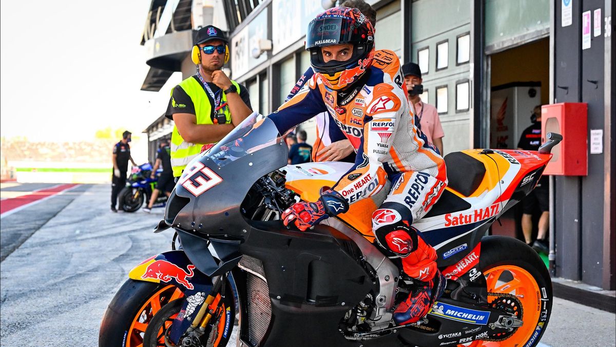 Returning To Honda Motorcycle RC213V, Marc Marquez: It Feels The Same As...