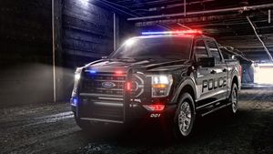 Ford Luncurkan Truk Pickup Listrik F-150 Lightning Khusus untuk Polisi di AS