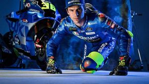 Jatuh di Seri Balap MotoGP Austria, Joan Mir Alami Cedera Ligamen Kaki Kanan