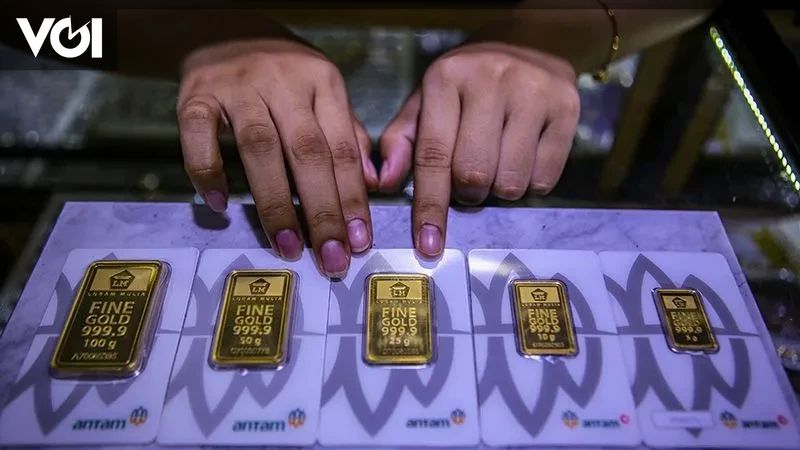 After Breaking The Record, Antam's Gold Price Drops To IDR 1,389,000 ...