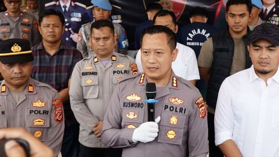 La police de Bandung Ringkus 6 auteurs de gangs viraux à Cipriy