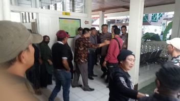 Adu Jotos Color The Trial Of False Letters For The Bukittinggi Election, 1 Person Was Taken To The Hospital