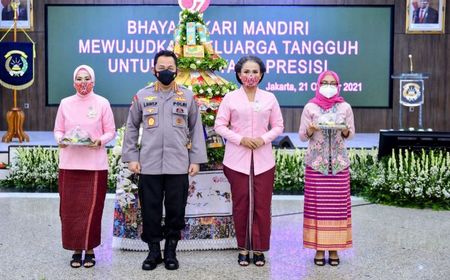 Kapolri: Polri Kuat karena Didukung Bhayangkari