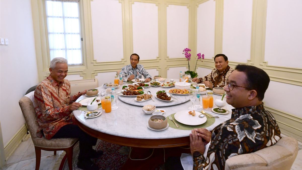 PDIP Apresiasi Tiga Capres Diundang ke Jokowi ke Istana: Itu Hal yang Positif