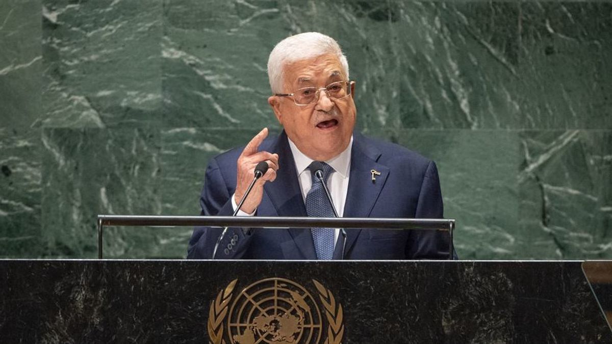 يسعى الفلسطينيون إلى السماح للرئيس عباس بحضور جلسة الجمعية العامة للأمم المتحدة