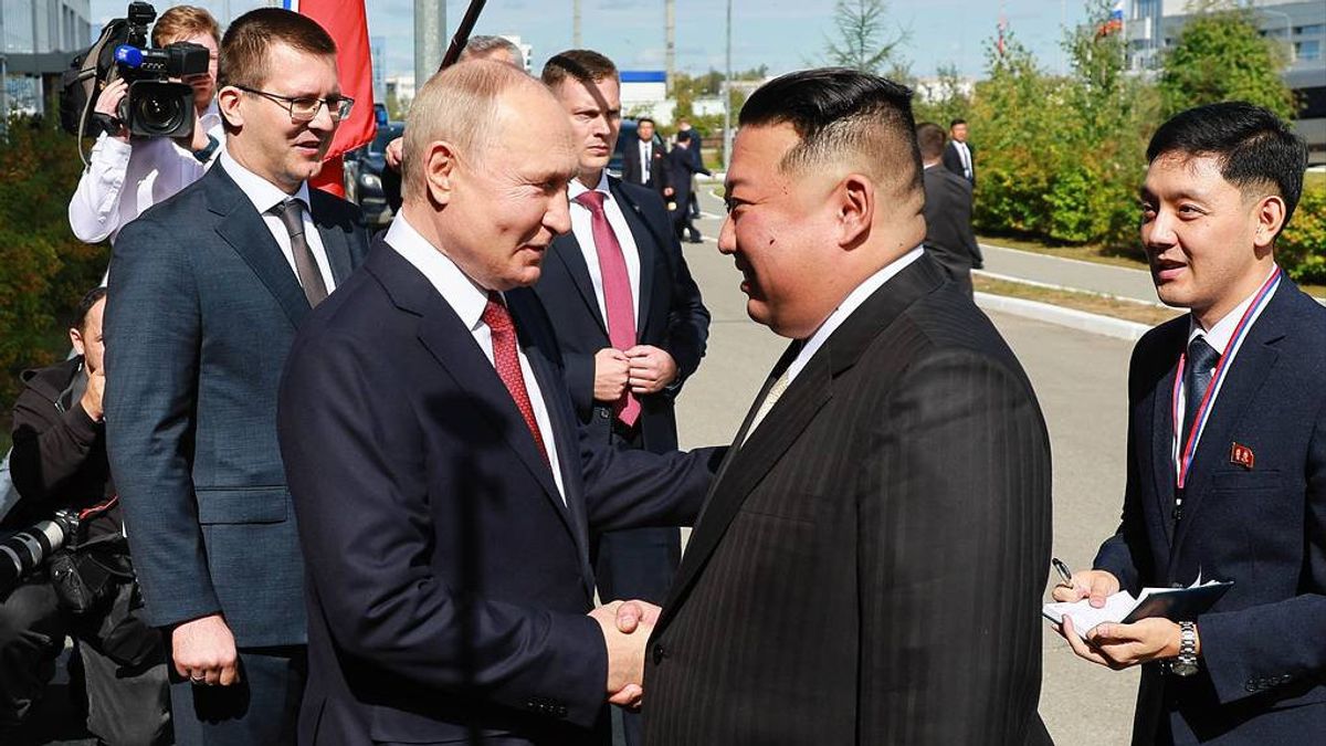 Welcoming Kim Jong-un At Russia's Space Launch Facility, President Putin: This Is Our New Cosmodrome