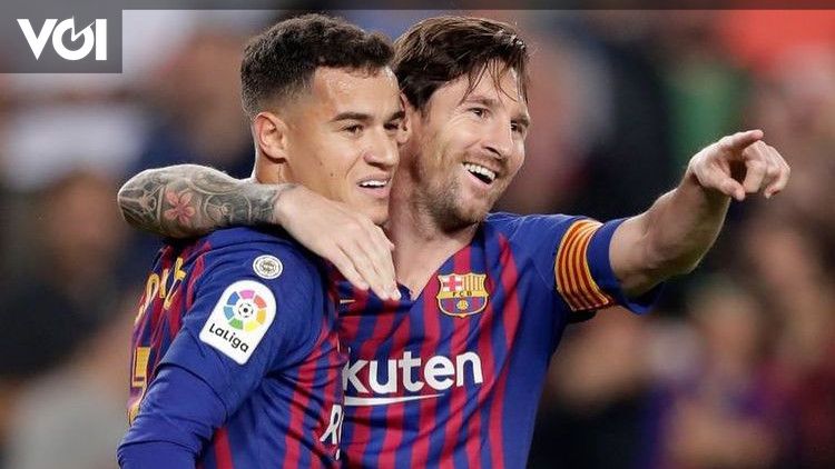 Barcelona offer Lionel Messi's number 10 to Philippe Coutinho