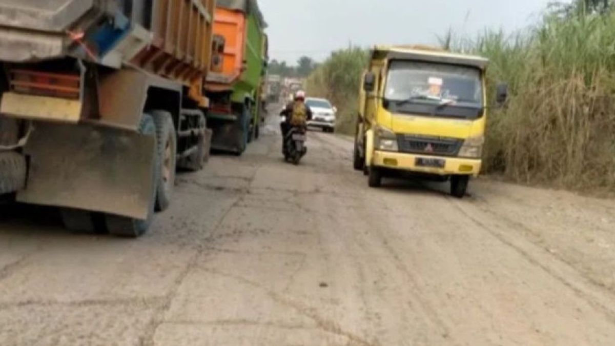 PUPR部关于帕隆班让路因矿车而严重受损:只要可以进入IJD。