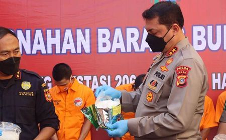 Bea Cukai Sebut Aceh Jadi Pintu Masuk Narkoba dari Thailand dan Malaysia