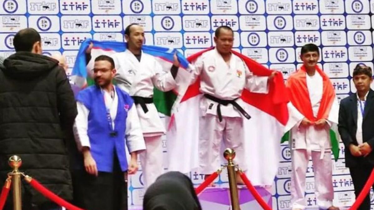  Keren! Indonesia Sabet 5 Emas di Ajang Traditional Karate Asia-Ocenia Cup 2022