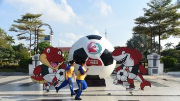 Pernak-pernik Piala Dunia U-17 Mulai Semarak di Surabaya