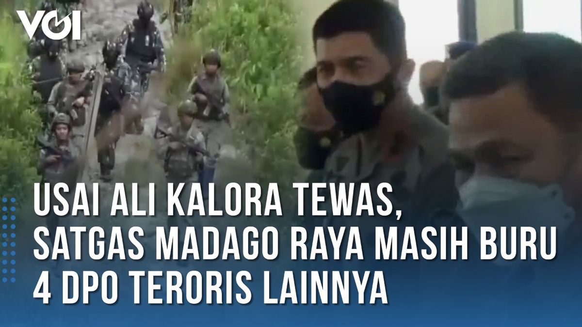 VIDEO: Usai Ali Kalora Tewas, Satgas Madago Raya Masih Buru 4 DPO Teroris Lainnya