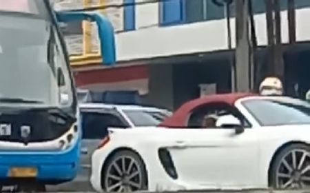 Terungkap, Pengemudi Mobil Porsche yang Nyelonong Jalur Busway Wanita Berinisial AS, Masih Mahasiswa