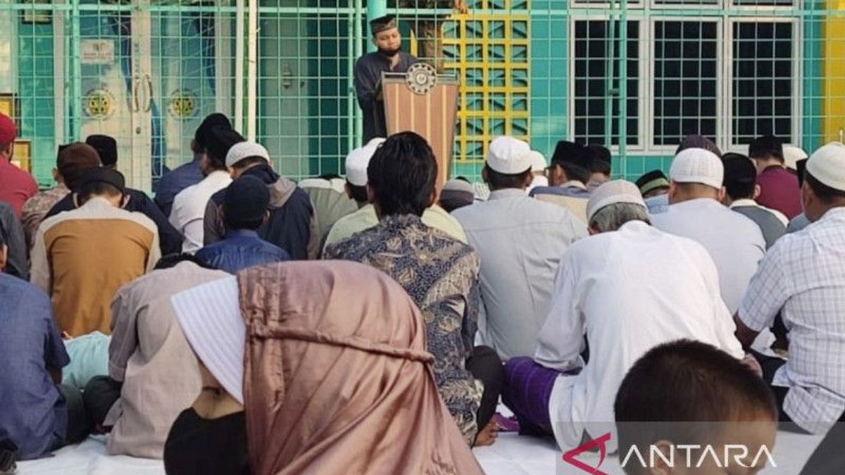 الجماعة المحمدية في بوغور ريجنسي تحتفل بعيد الأضحى المبارك اليوم، الوزير المنسق لصلاة PMK في منطقة كيمانج
