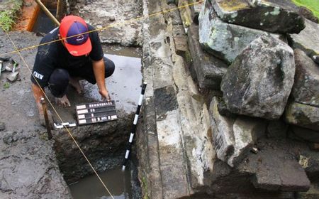 Ekskavasi Candi Songgoriti Temukan Sistem Drainase Peninggalan Belanda