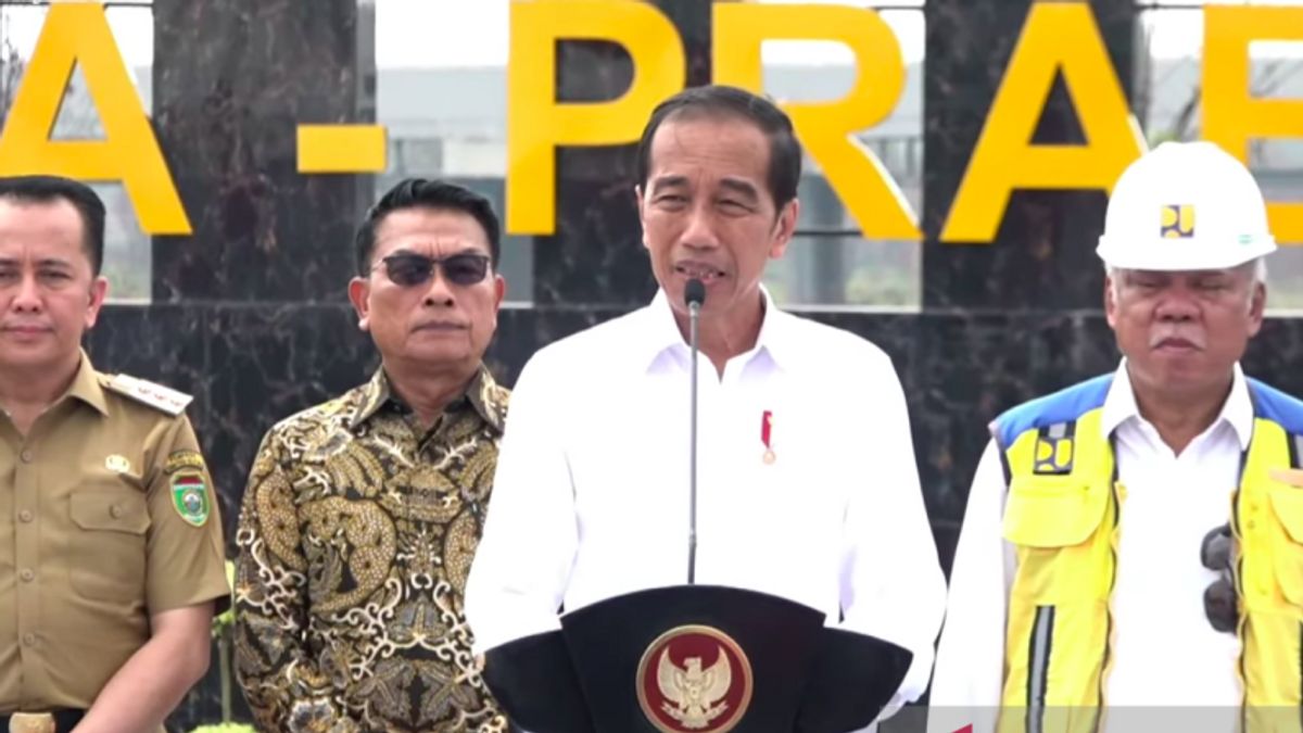 President Jokowi Asks Indralaya-Prabumulih Toll Road To Be Connected To Agricultural And Tourism Areas
